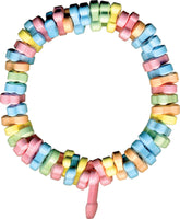 Rainbow Penis Candy Necklace Multi-Color Adult Party Favor Gift > Relaxation Zone > Edible Treats